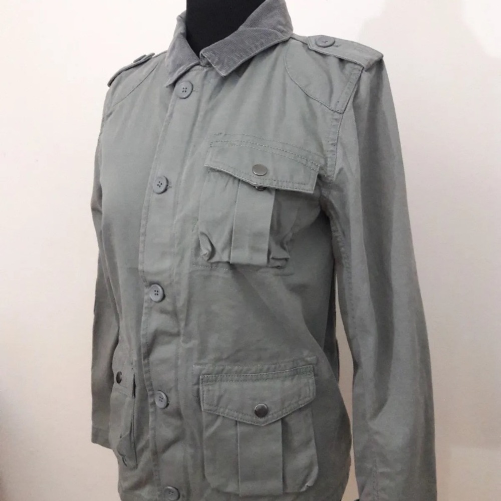 Epic Threads Cotton Basic Jacket Gray Cast Iron W… - image 4